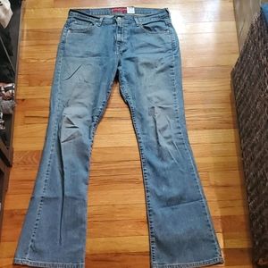 GUC Levi Nouveau low rise bootcut denim jeans